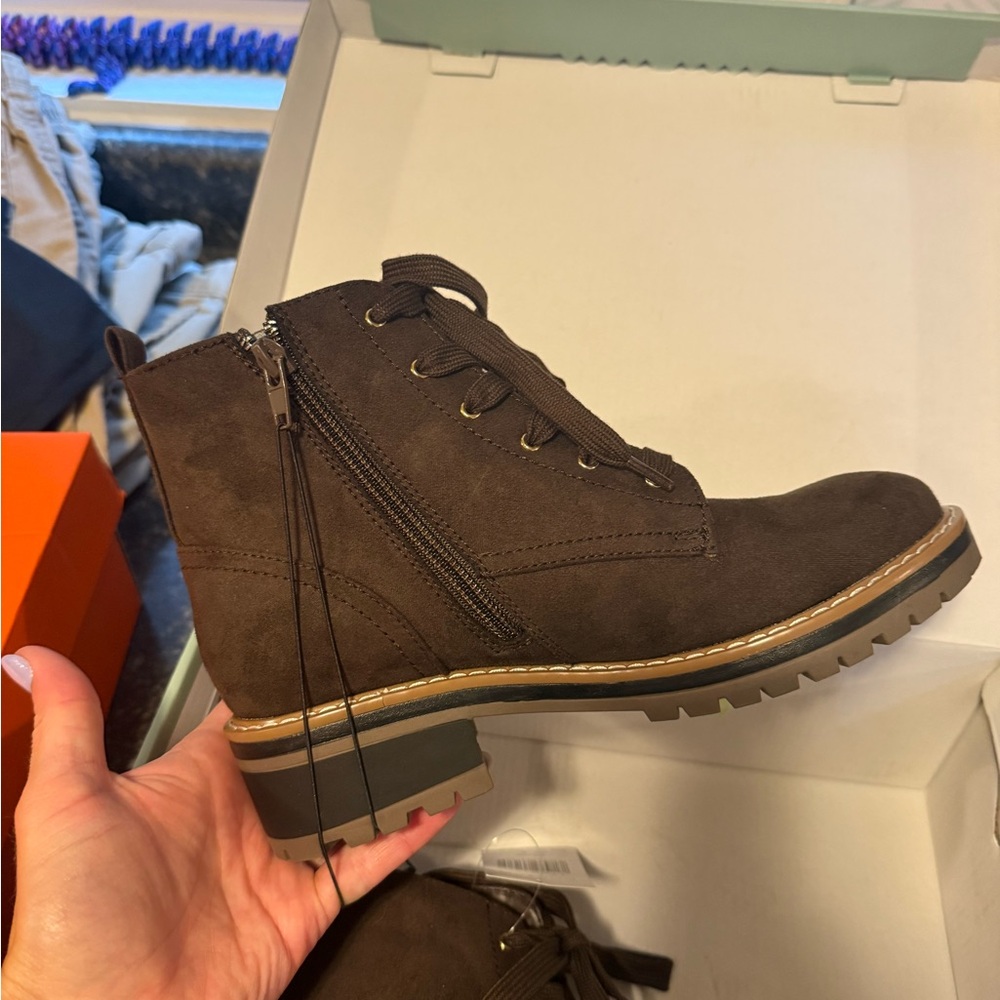 Kensie Dark Brown Men's Boots